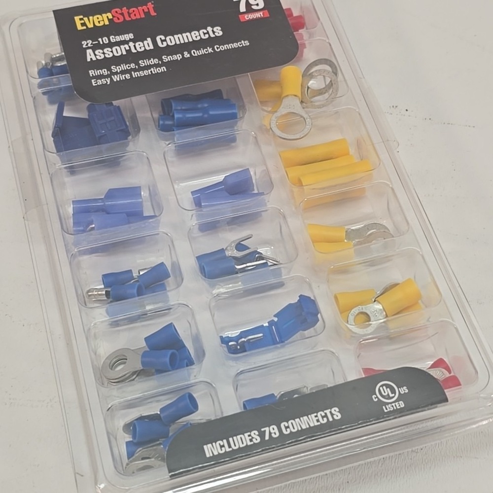 EverStart 22-10 Gauge Assorted Connects 79‎ Count